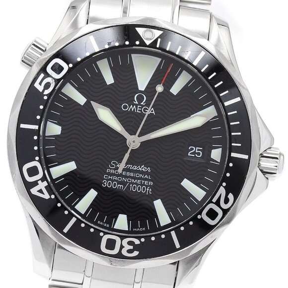 OMEGA Seamaster300 2254.50 Date black Dial Automatic Men's Watch_896080 - Picture 1 of 6